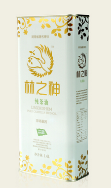 精品茶油1.6l马口铁